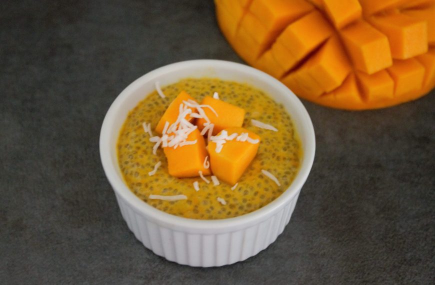 Easy Mango Chia Seed Pudding