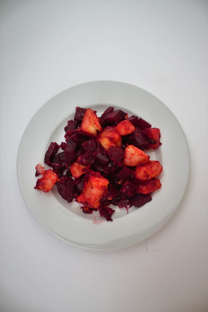 Key sir Alicha (Ethiopian Beet & potato)