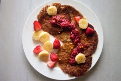 Amaranth pancakes