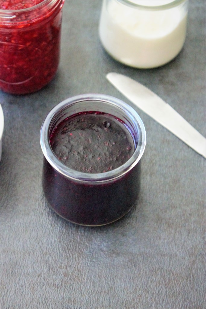 Blueberry chia jam