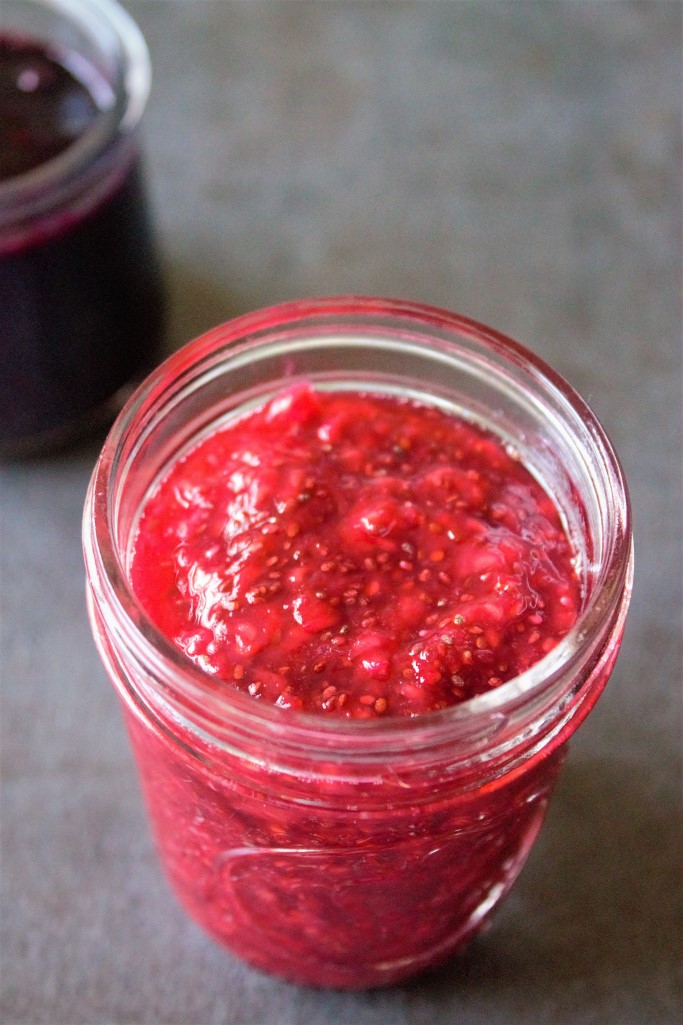 Raspberry chia jam