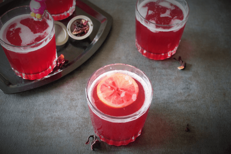 Hibiscus Lemonade