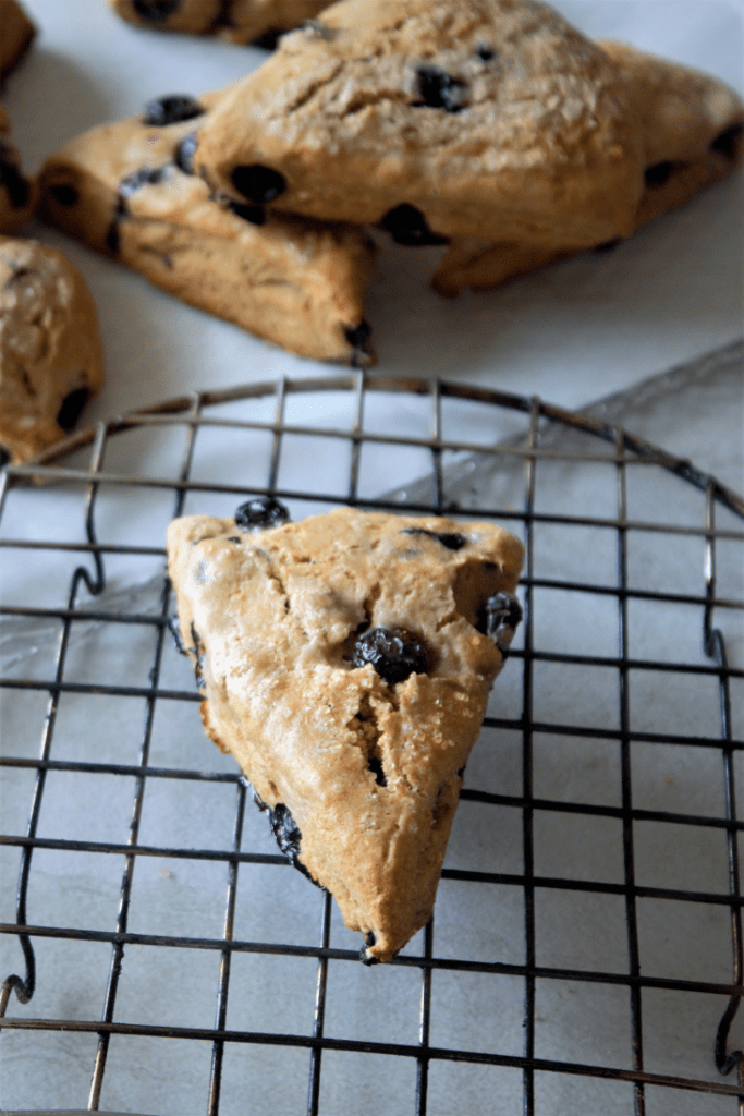 Blueberry scones