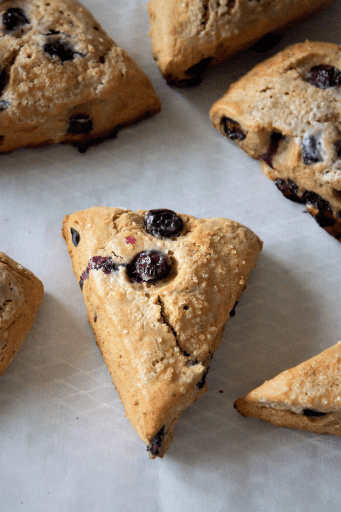 Blueberry scones