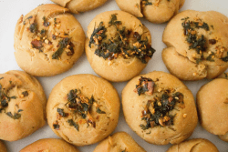 Focaccia Pull-Apart Christmas Tree Bread