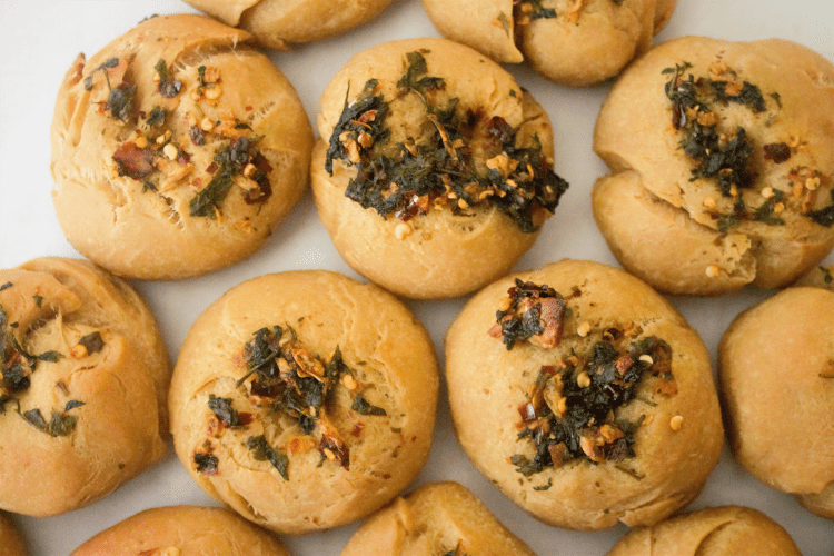 Focaccia Pull-Apart Christmas Tree Bread