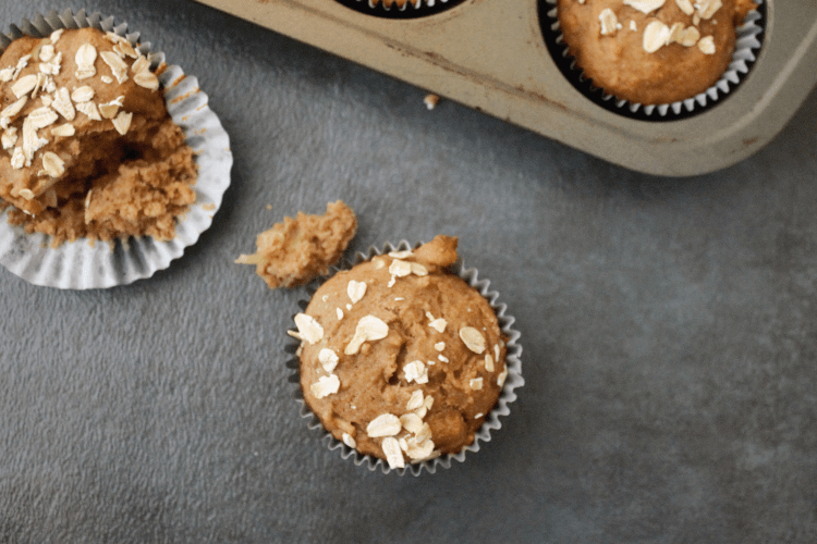 Mung bean breakfast muffin