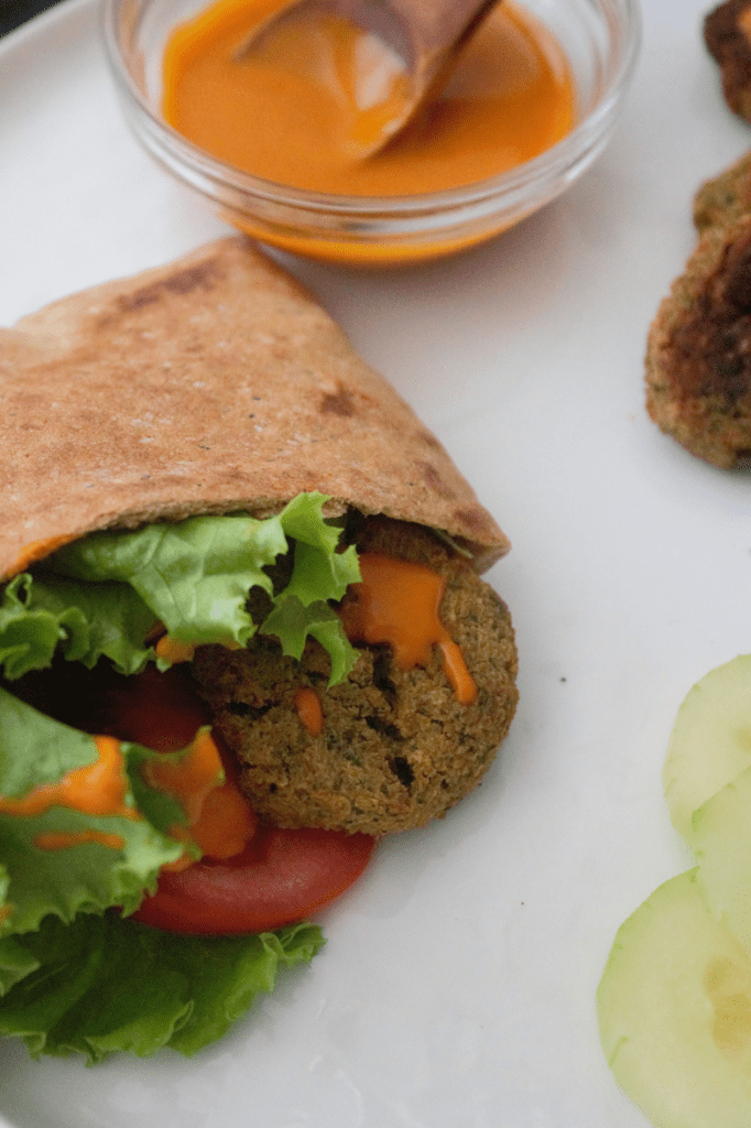Quinoa falafel
