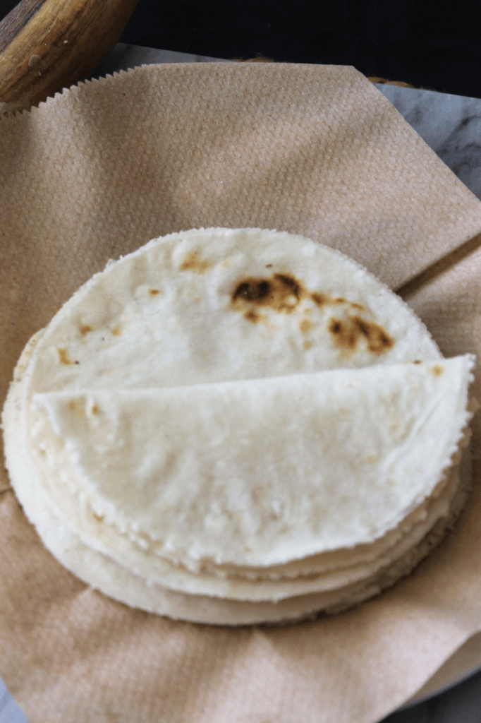 Rice flour tortilla