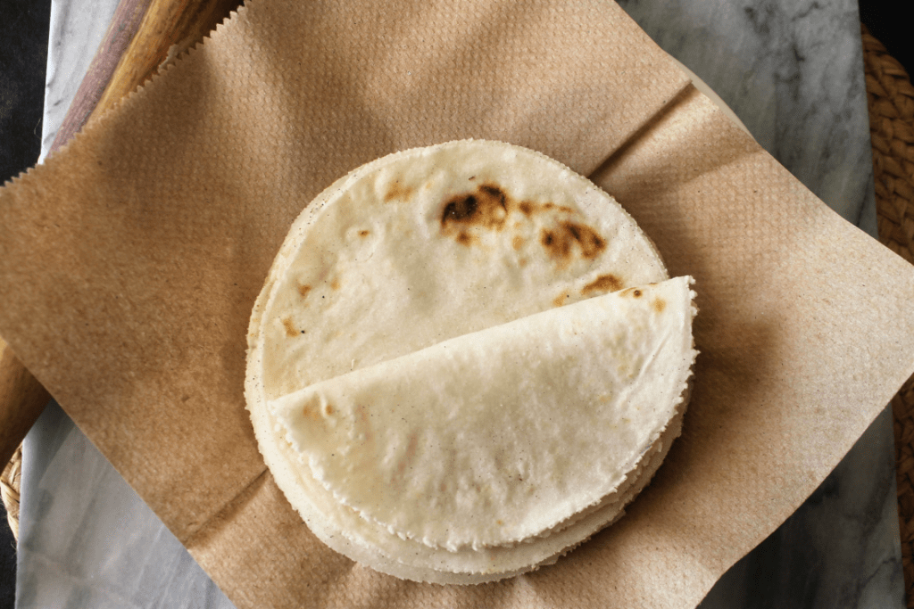Rice flour tortilla