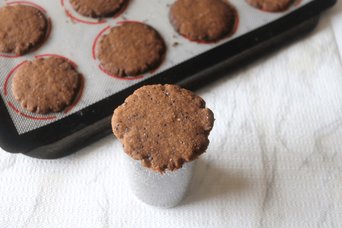 Chia seed cookies