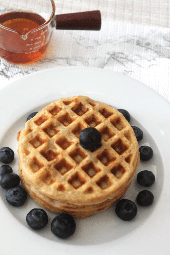 Rice flour waffles