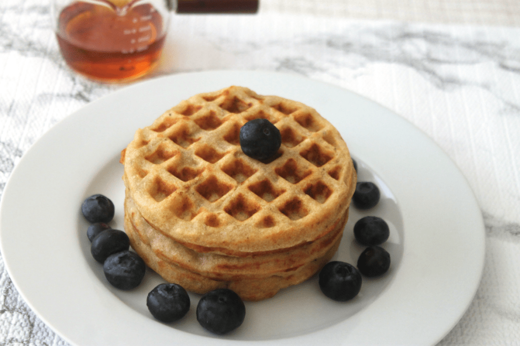 Rice flour waffles
