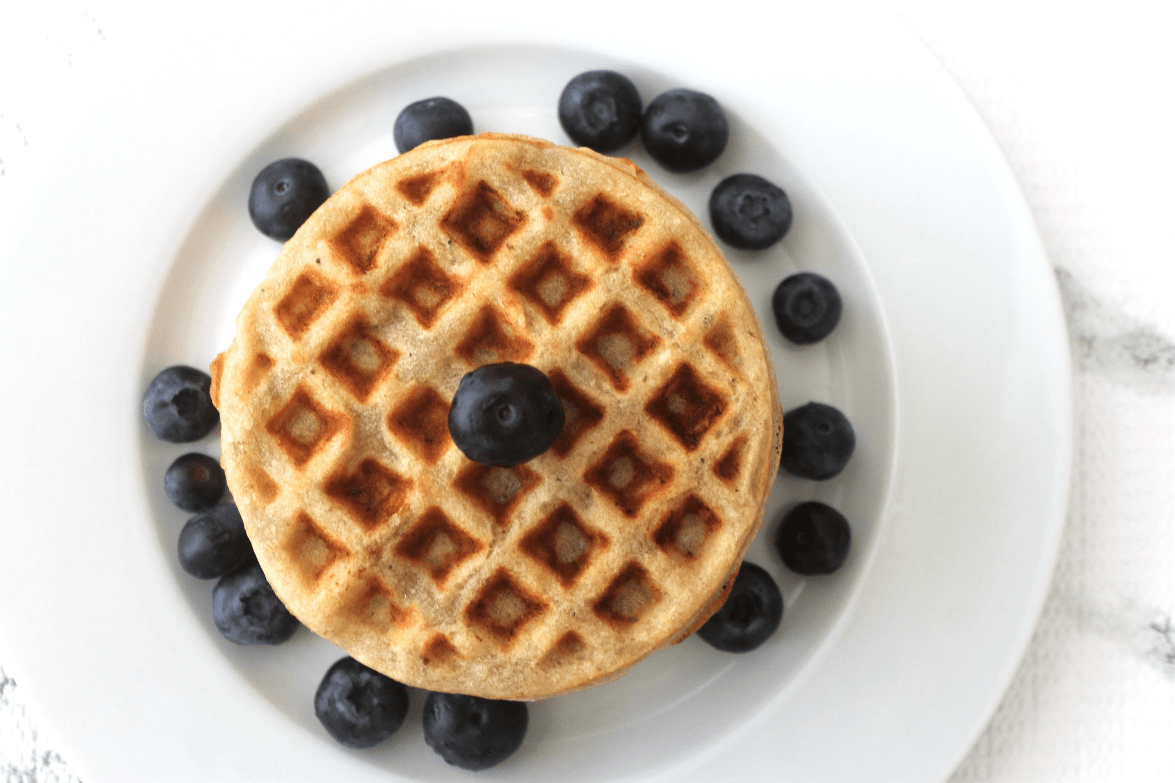 Rice flour waffles