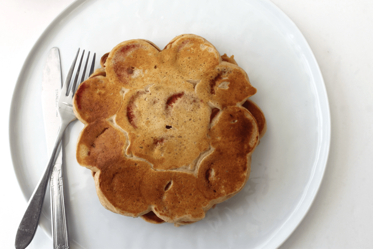 Flower pancake