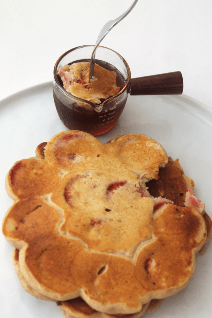 Flower pancake